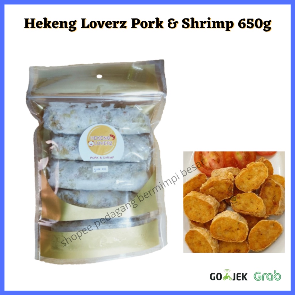 Hengkeng Loverz Pork dan Shrimp 650g/ Hengkeng isi 5pcs