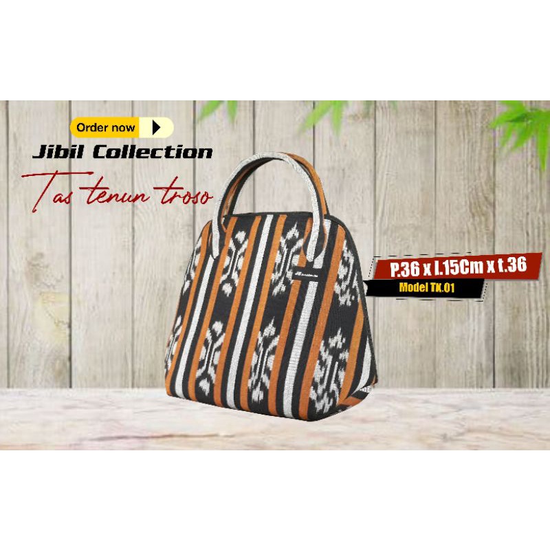 Tas model terbaru tenun asli troso jepara