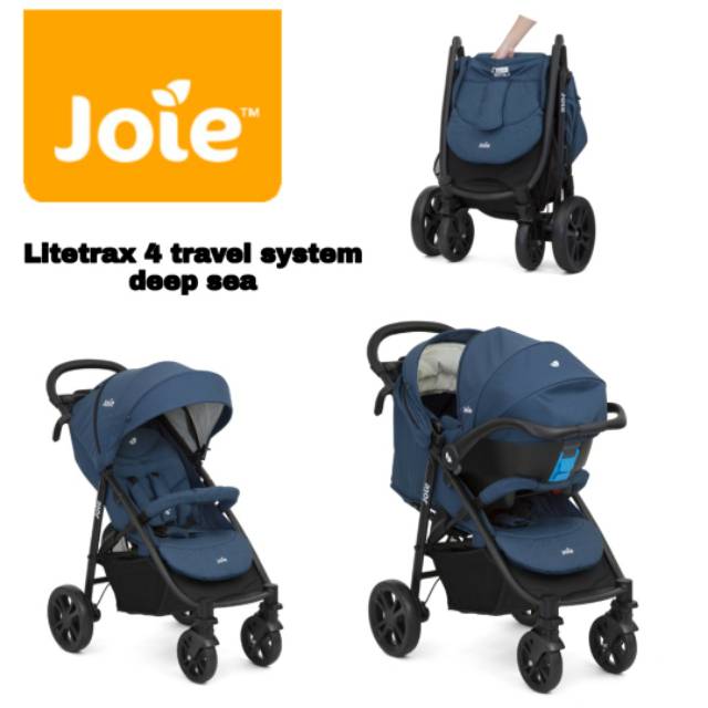 joie litetrax 4 blue