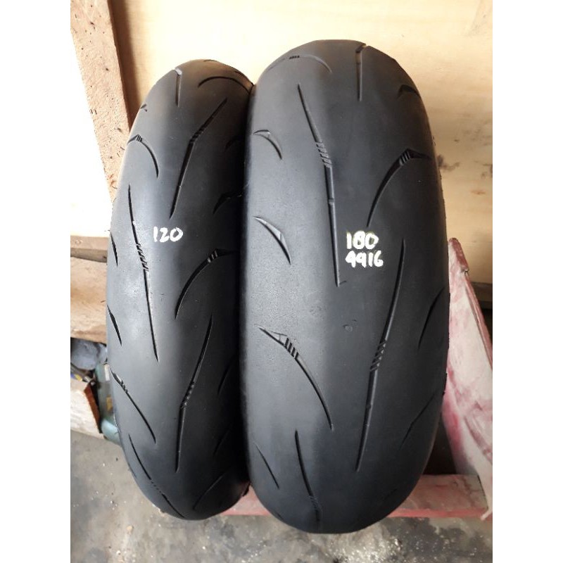 gratis ongkir ban bekas moge import sepasang mitas 120 70 17 180 55 17 not batlax s20 s21 s22 pireli