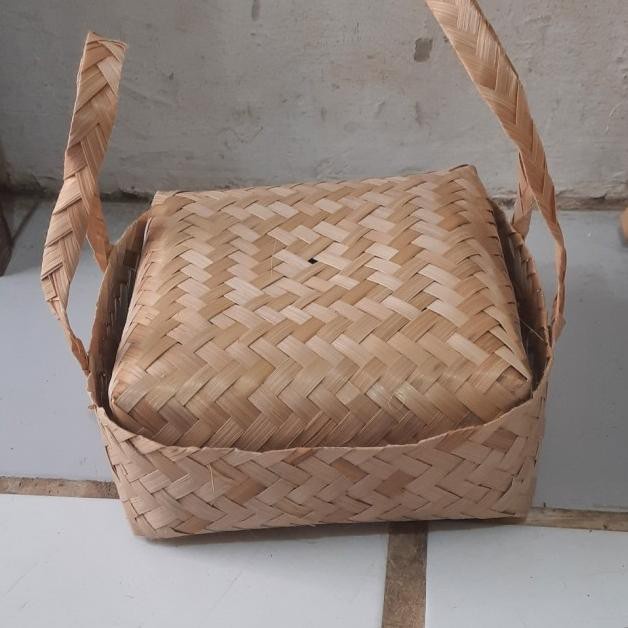 

Besekraf - Besek jinjing 20x20cm - Natural