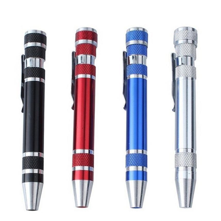 Hot Sale/8In1 Alat Perbaikan Elektrik Gadget Mini Pen Style Precision Screwdriver Set