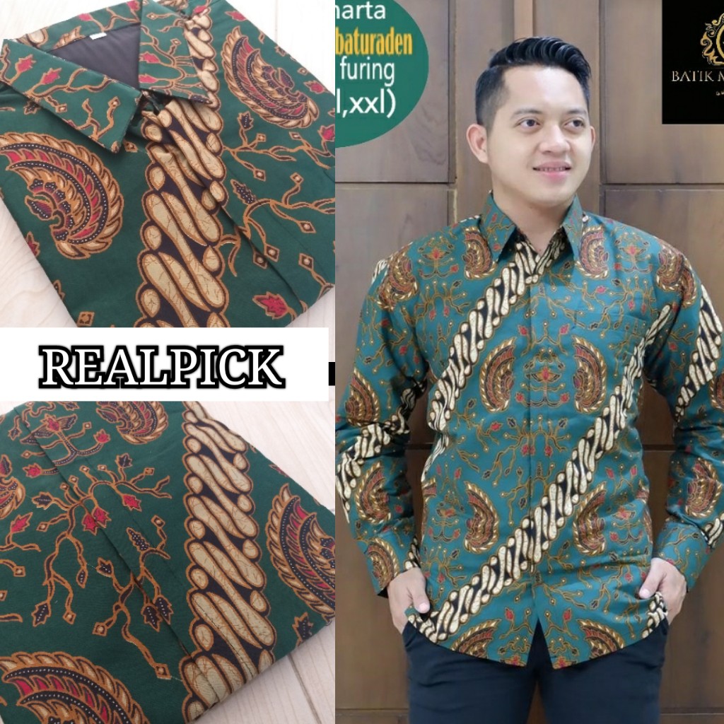 PARAMARTA kemeja batik pria lengan panjang terbaru ORIGINAL BY MARTOWIRO