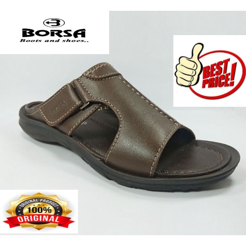 (TERBARU) SANDAL SLIDE PRIA DEWASA - BORSA ALPEN ORIGINAL