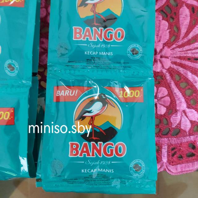 

Kecap bango renteng 20 ml isi 6 pcs