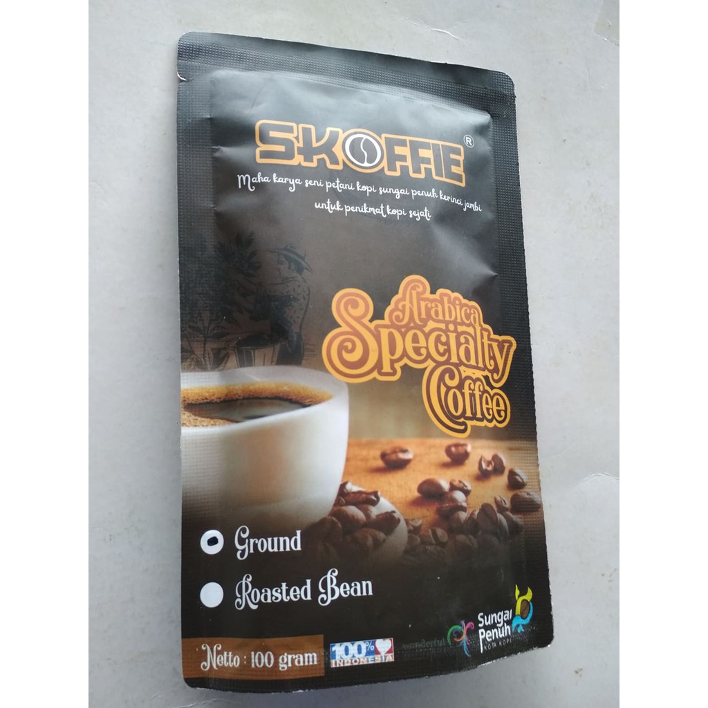 

Bubuk Kopi Skoffie - Asli Padang