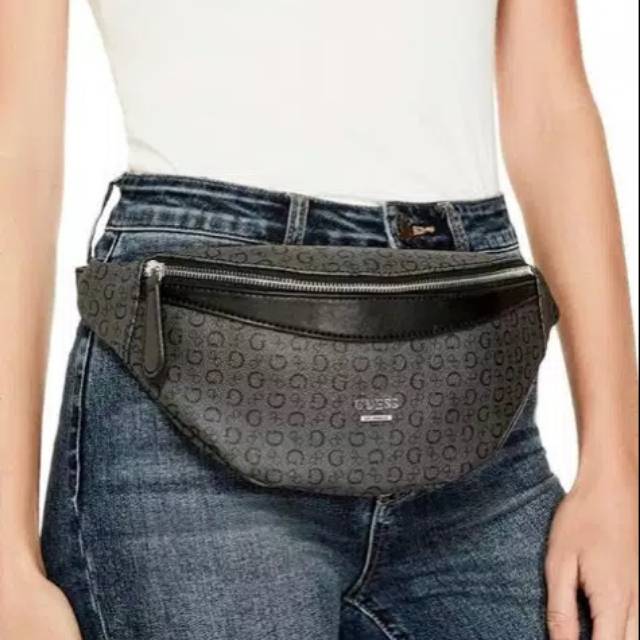 guess diem belt bag