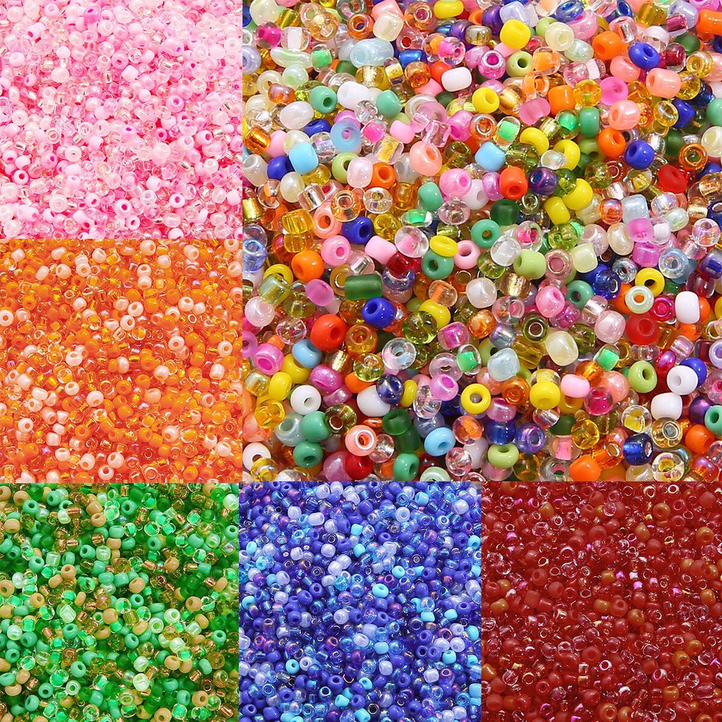 1000pcs 3mm Charm Czech Glass Seed Spacer Beads DIY Bracelet Necklace Jewelry Making Accessories