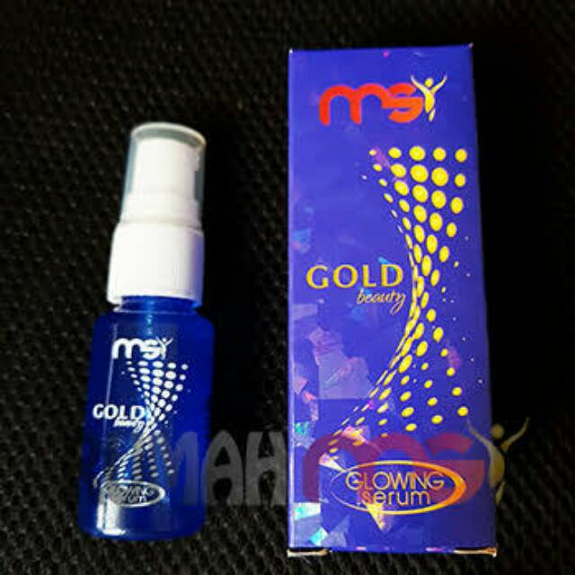 Glowing serum msi