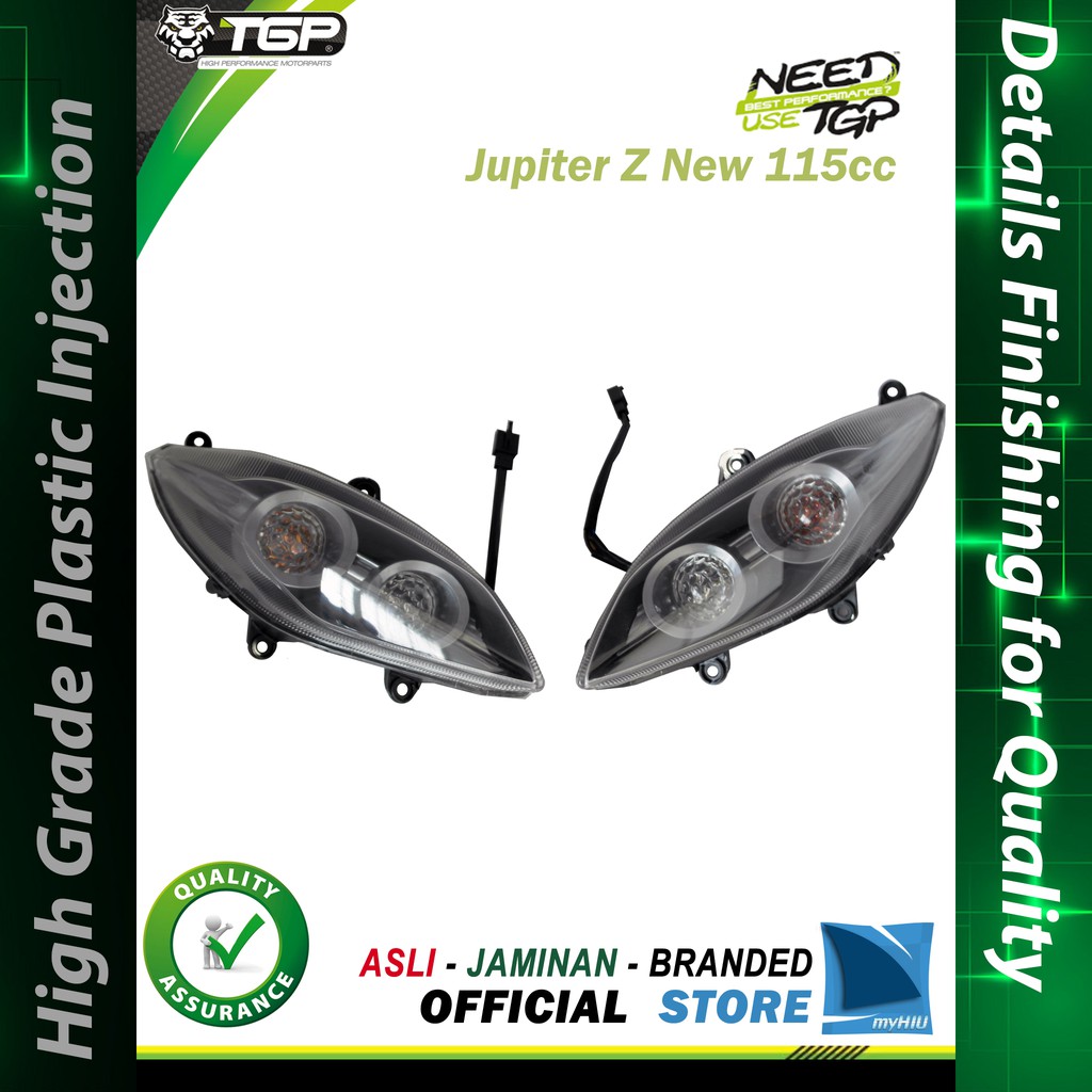 Lampu Sein Depan YAMAHA Jupiter Z New 115cc Kiri + Kanan KOMPLIT - L&amp;R Front Winker Lamp Assy TGP