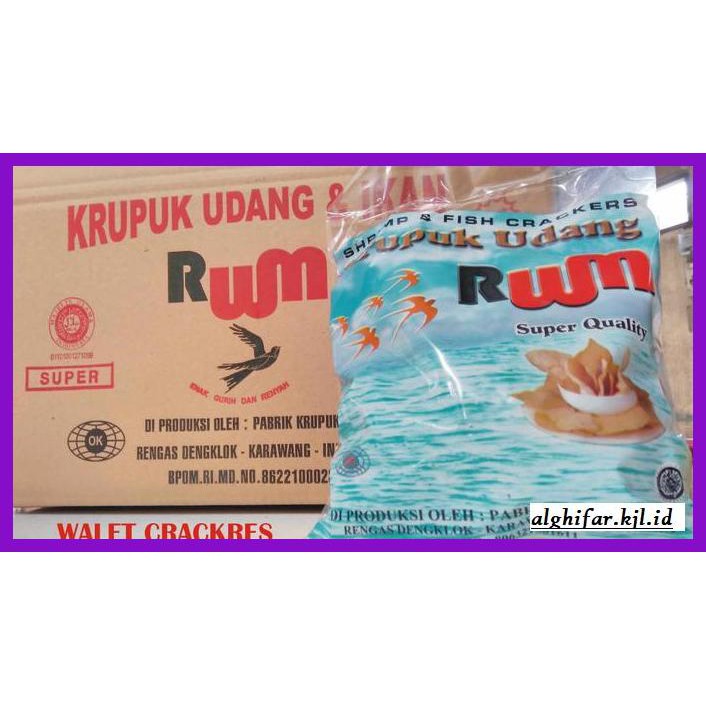 

Makanan-Kering- Kerupuk Krupuk Udang Rwm Khas Rengasdengklok-Karawang*Murah* -Aneka.