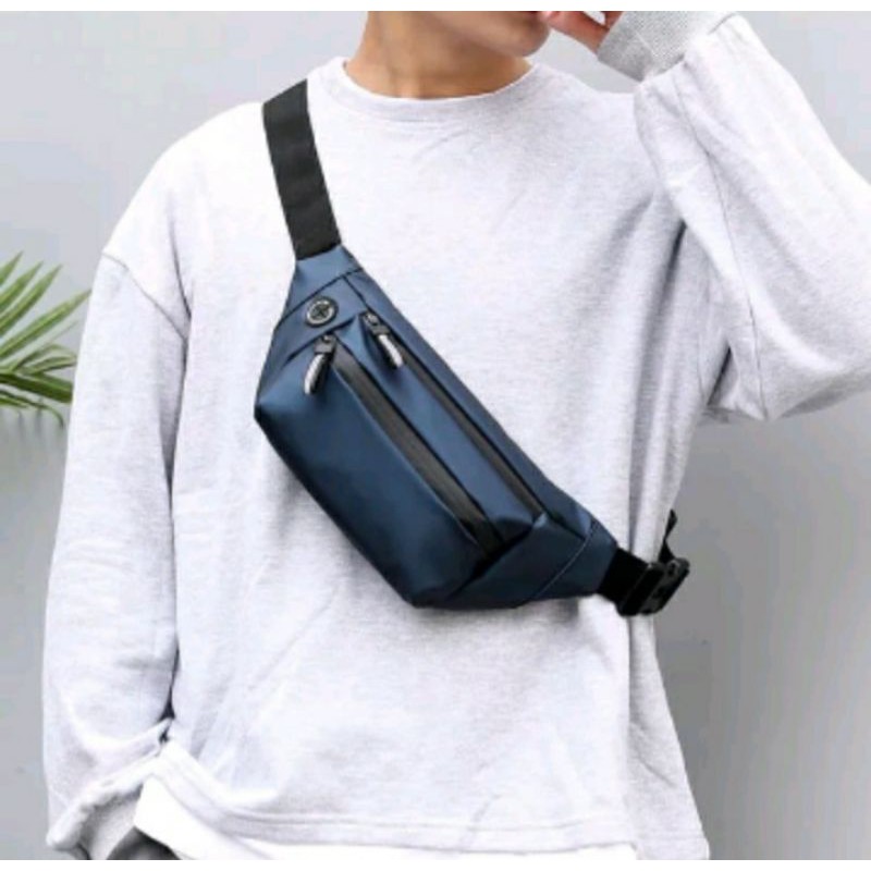 WAISTBAG tas selempang NEW pria wanita trendy anti air