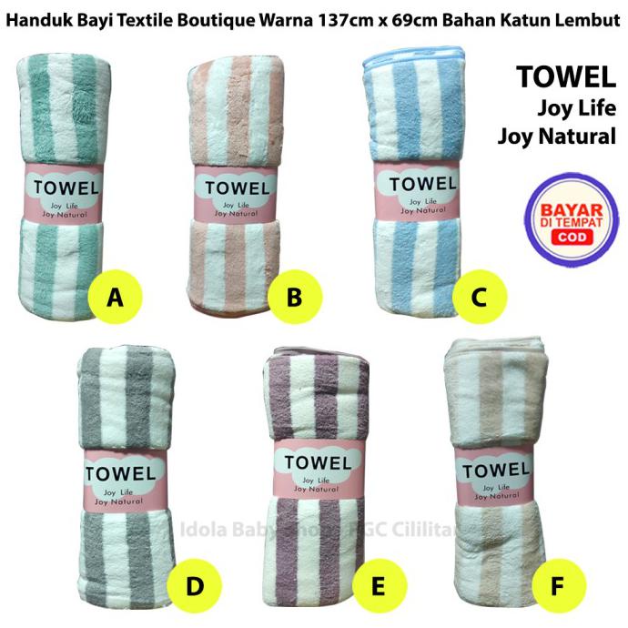 Mantap Handuk Bayi Textile Boutique Warna 137Cm X 69Cm Bahan Lembut - Green Terlaris