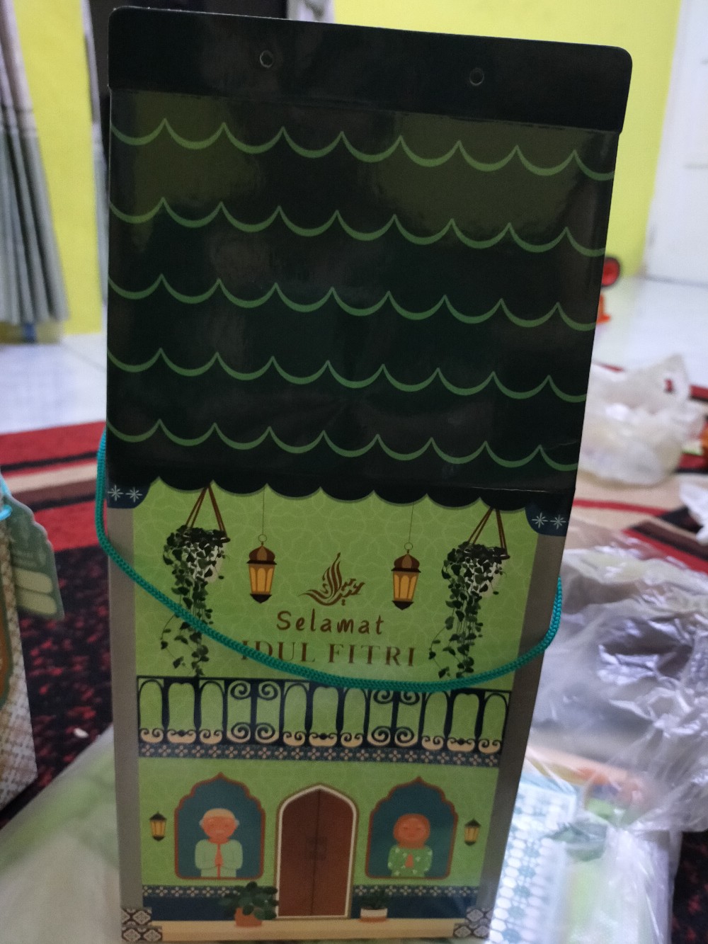 Box Jar / Bottle Lebaran P 9,5 X L 9,5 X T 26 Cm