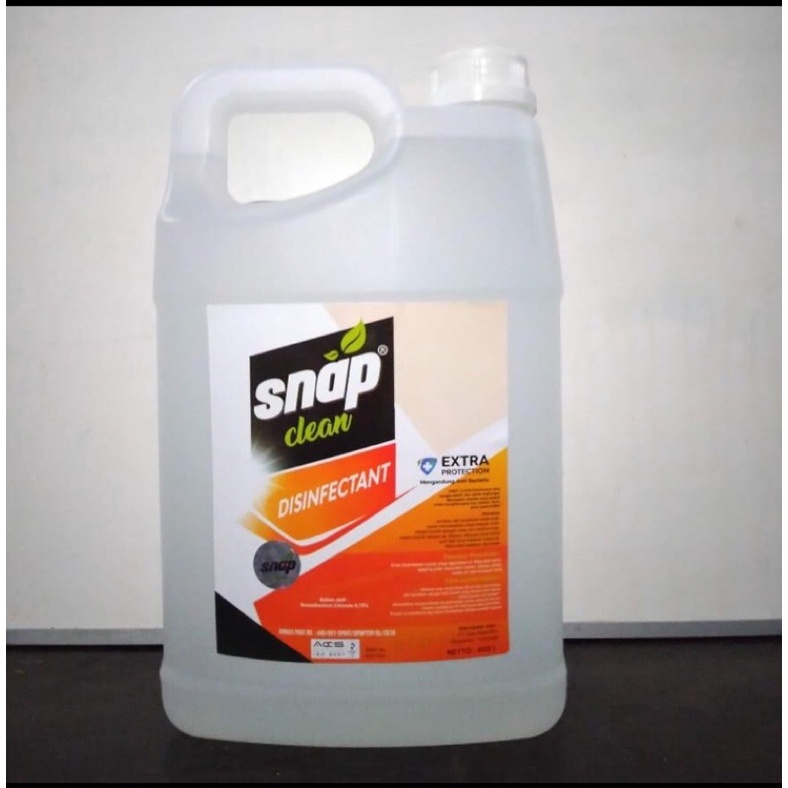 Snap Clean Disinfektan Desinfektan Disinfectant 4 Liter ( Disinfektan Ruangan )