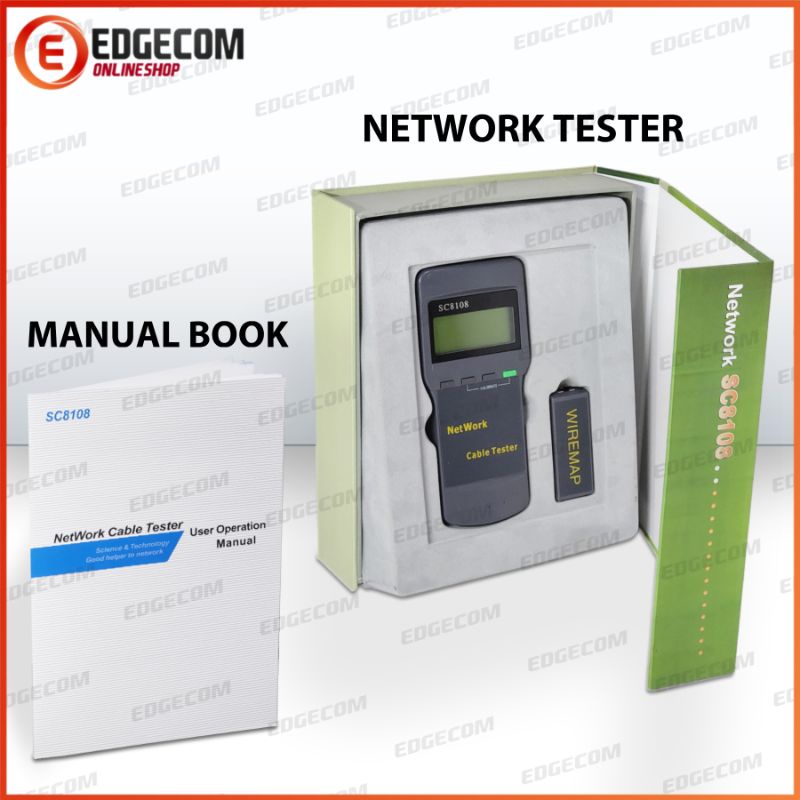 Lan Tester Multi Function Network Digital Cat5/Cat6 SC-8108