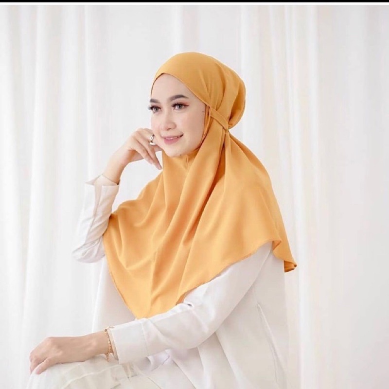 Jilbab instan bergo maryam bahan diamon