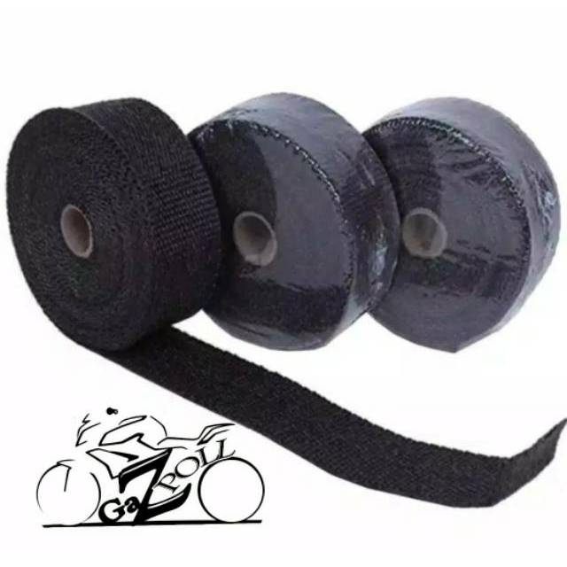 Wrap perban knalpot anti panas 5meter set