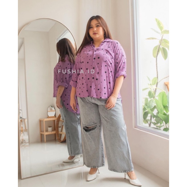 KEMEJA OVERSIZE RAYON BALI CANTIK