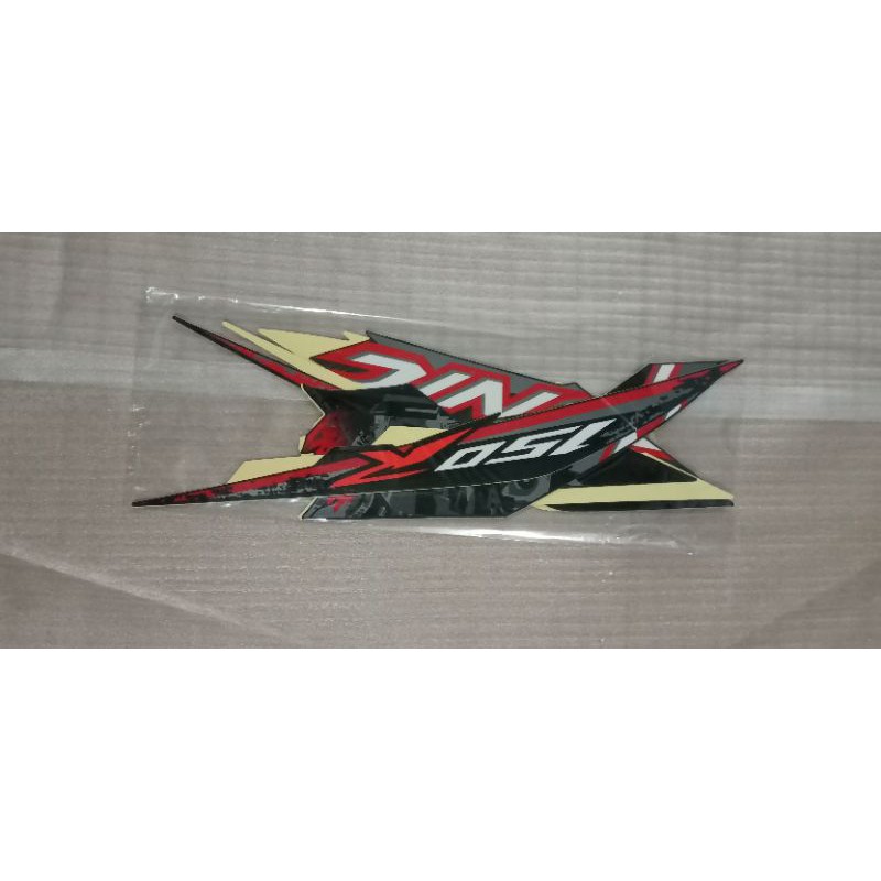 Striping Motor Honda Sonic150 2018 Hitam