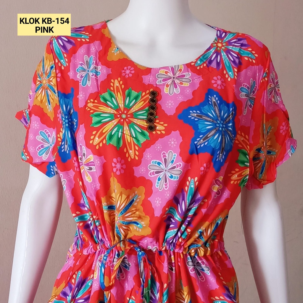 Dress Klok Daster Batik Kudamas LD 114cm