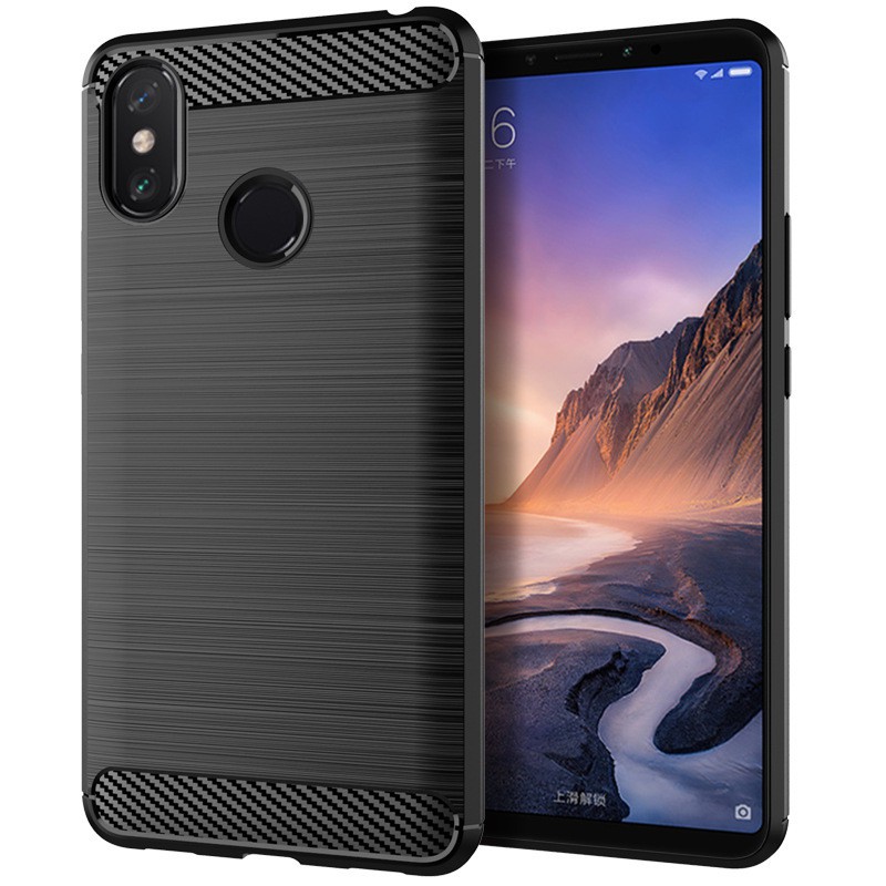 Armor Carbon Fiber Case Xiaomi Mi Max 3