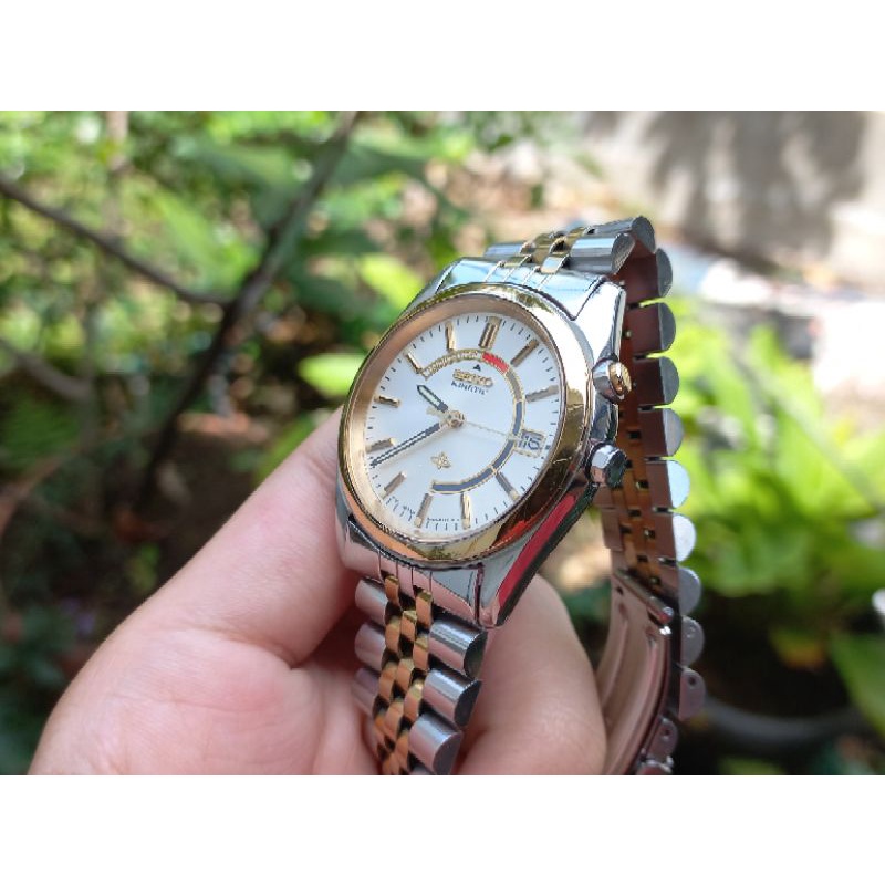 Jual Rare Seiko 5M42-0A30 Kinetic Watch Strap Jubilee | Shopee Indonesia