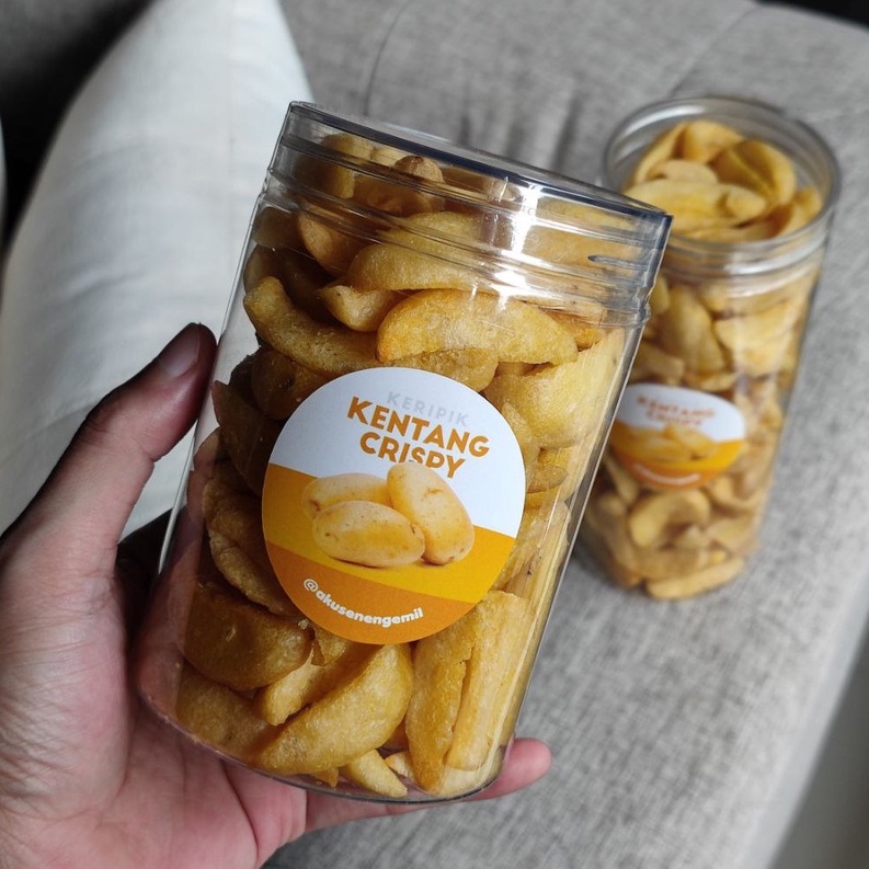 

KERIPIK KENTANG CRISPY 750ml | KERIPIK SAYUR BUAH PREMIUM
