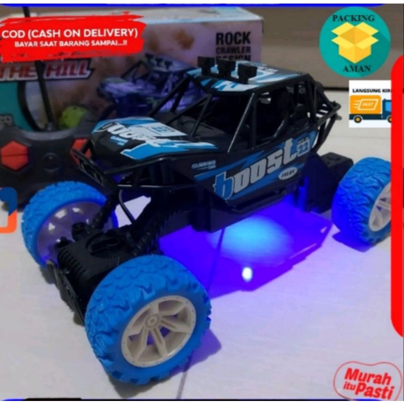 BISA COD Mainan Mobil Remote Control Superhigh Speed Crawler Jeep Climbing 1:20 Dus Kecil / Mainan A