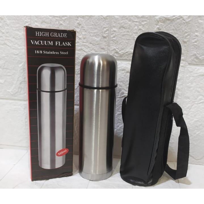 Botol Minum Termos Stainless Variasi 350 &amp; 250 ML Free Tas Botol