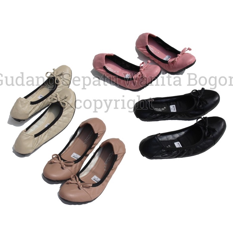 Gratica Sepatu Wanita Flat Shoes Gulung DR 36