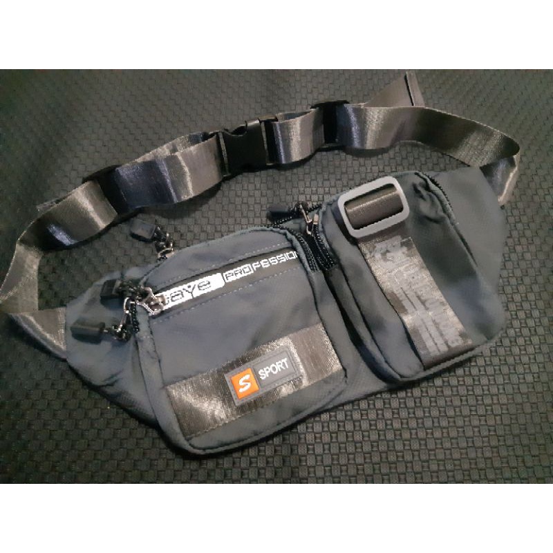 Tas pinggang Selempang  Tas dada Tas Sling bag Waterproof import 007