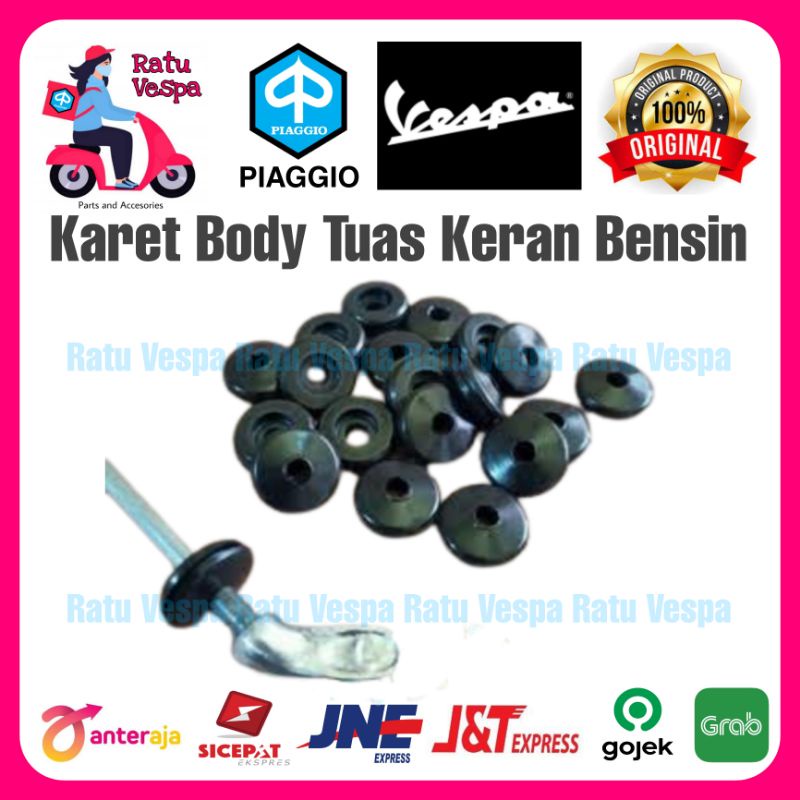 Karet Tuas Keran Bensin Vespa VBB,Super,Sprint,PX,Strada,Excel