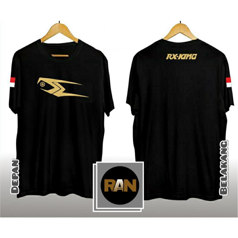 Baju T-shirt Kaos YAMAHA RX-KING l Kaos Komunitas motor 2 Tak l Kaos Otomotif
