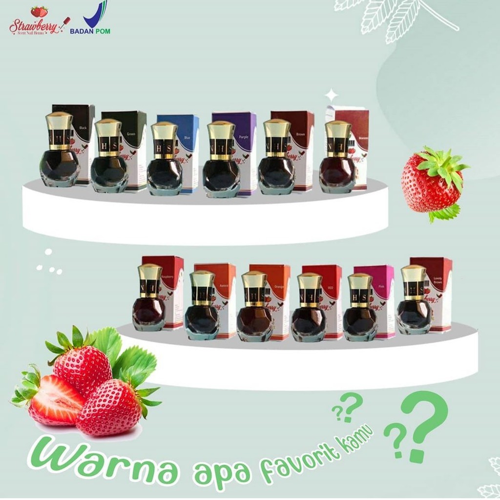 Strawberry Nail Henna 5 ml / Henna Kuku