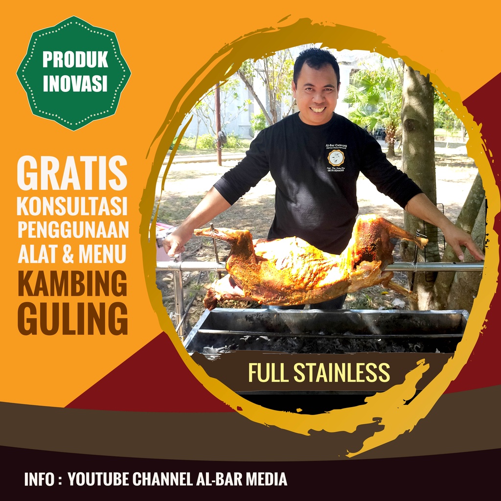 Alat Panggang Kambing Guling, Panggangan Kambing, Pemanggang Kambing