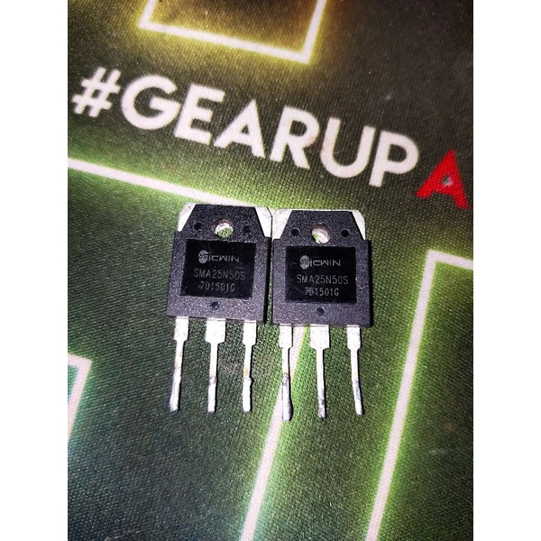 mosfet mesin las sma25n50s