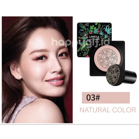 Cc Cream Air Cushion Dengan Kepala Jamur Untuk Melembabkan Dan Memutihkan Lameila LA007 3039 5059
