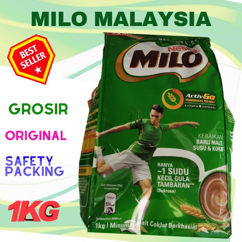 

Milo Malaysia 1kg Original