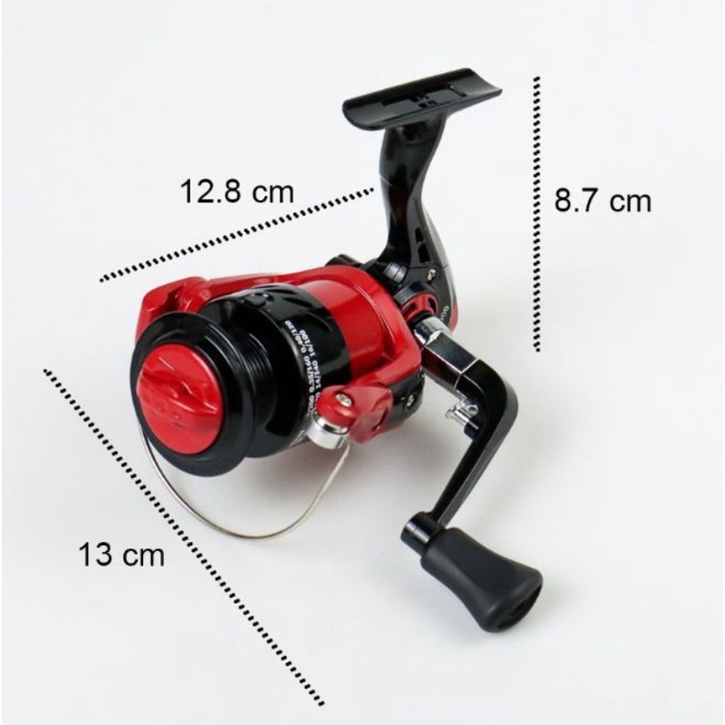 Taffsport FD5000 Reel Pancing Spinning 8 Ball Bearing Gear Ratio 5.2:1