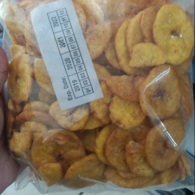 

kripik pisang bulat