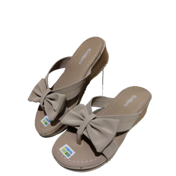 sandal wanita wedges jepit pita hak 5cm terlaris bahan di jamin oke