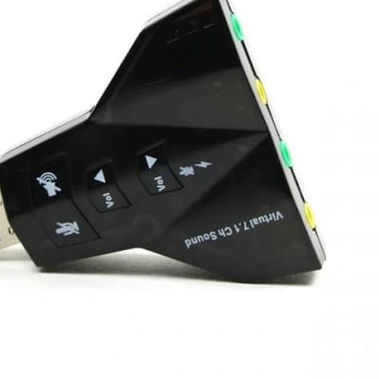 ➵ SoundCard Usb Sound 3D Virtual 7.1 Double ✹