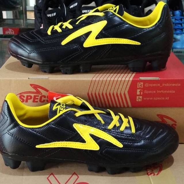 sepatu bola SPECS TYCON FG black/fresh yellow