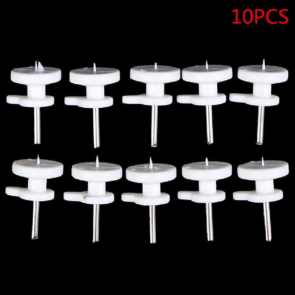 (lsingers1) 10pcs / Set Kait Gantung Dinding Tanpa Bekas Untuk Blok Kayu