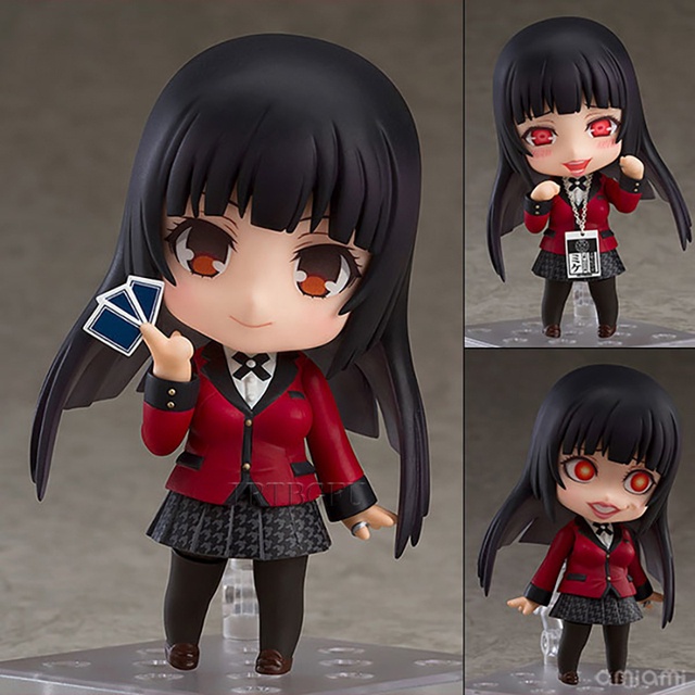 Action Figure Anime Jepang Kakegurui Yumeko Jabami Nendoroid Q Version Bahan PVC Dengan Kotak