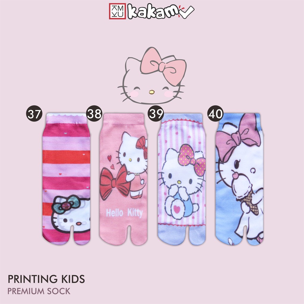 Kaos Kaki Anak Printing Karakter  2