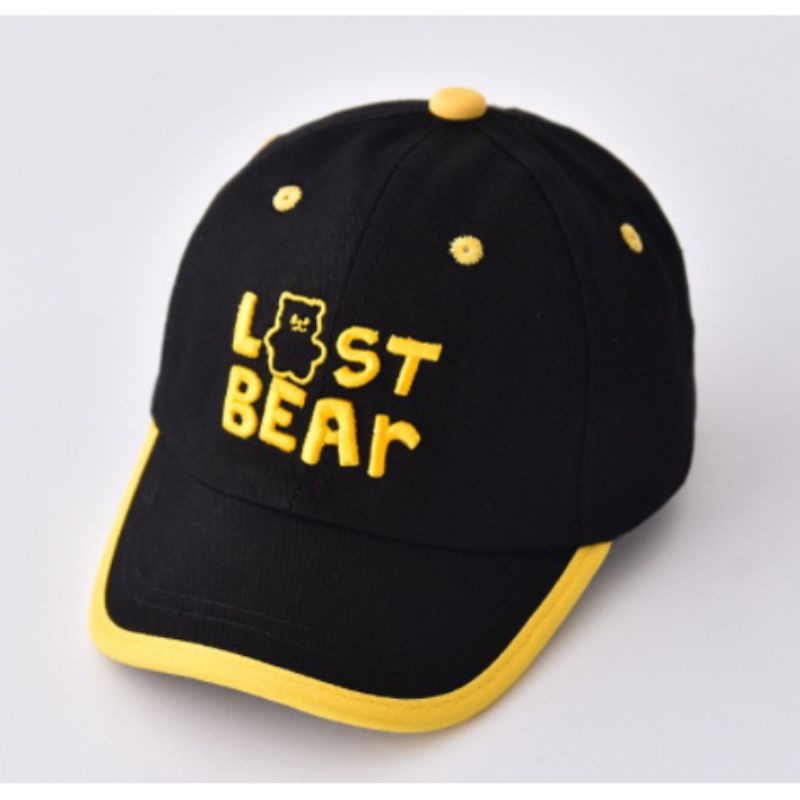 Topi Anak Fashion Hat Topi Motif Lucu Bordir Unisex Topi Motif Last Bear Baseball