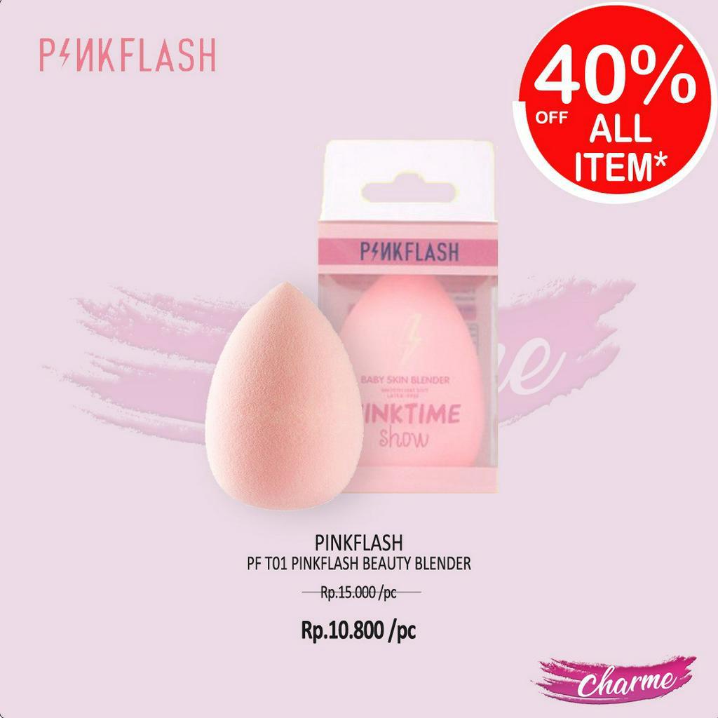 (READY &amp; ORI) Pinkflash Pink Flash Beauty blender Sponge Makeup