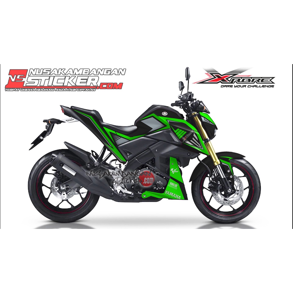 Stiker Xabre HIJAU